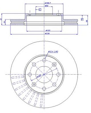 Disc frana