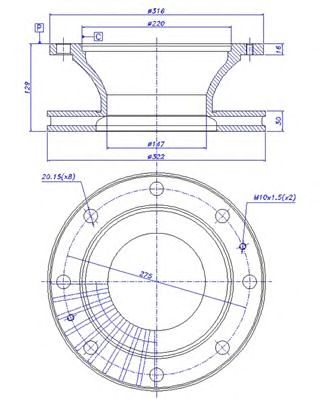 Disc frana