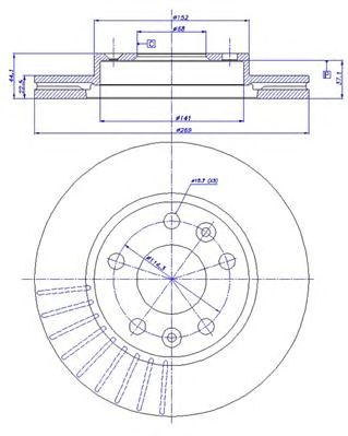 Disc frana