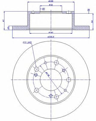 Disc frana