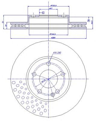 Disc frana