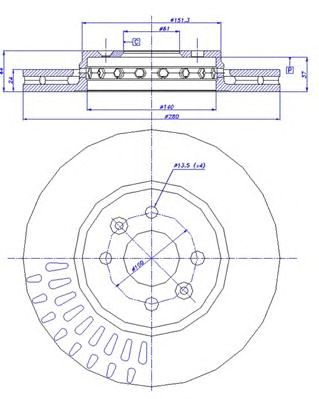 Disc frana