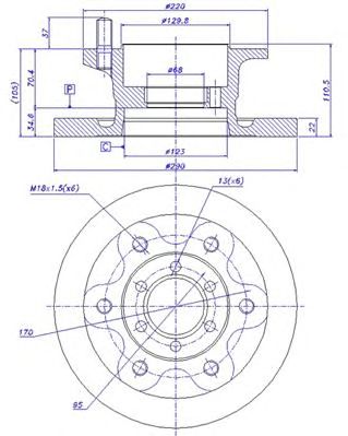 Disc frana