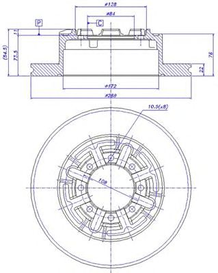 Disc frana