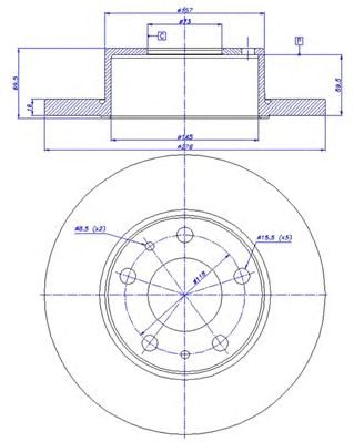 Disc frana