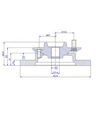 Disc frana