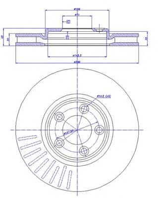 Disc frana