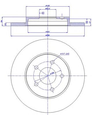 Disc frana