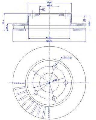 Disc frana