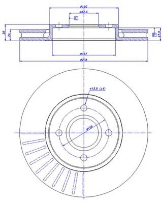 Disc frana