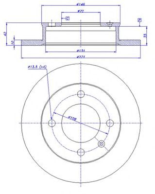 Disc frana