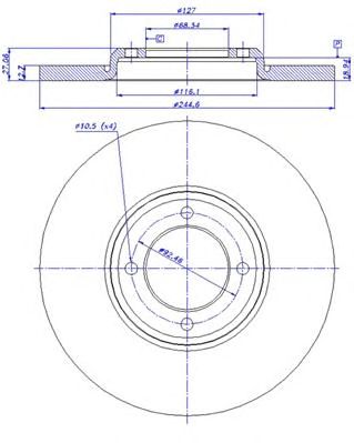 Disc frana