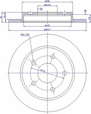 Disc frana