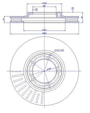 Disc frana