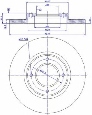 Disc frana