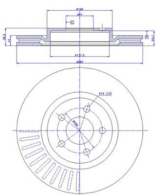 Disc frana