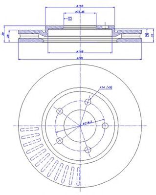 Disc frana