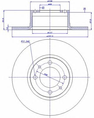 Disc frana