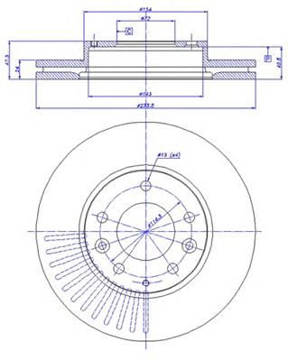 Disc frana