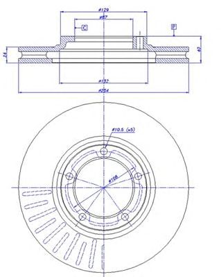 Disc frana