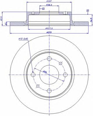 Disc frana