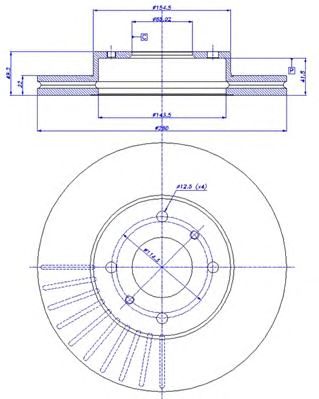 Disc frana