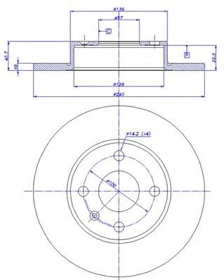 Disc frana