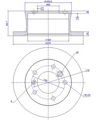 Disc frana