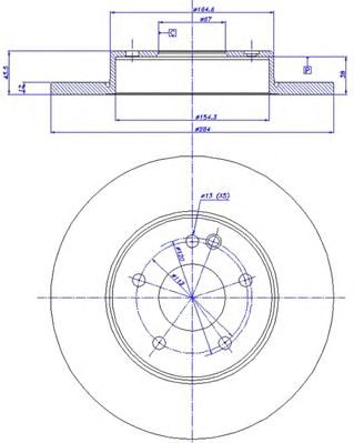 Disc frana