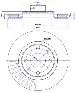 Disc frana