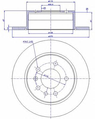 Disc frana