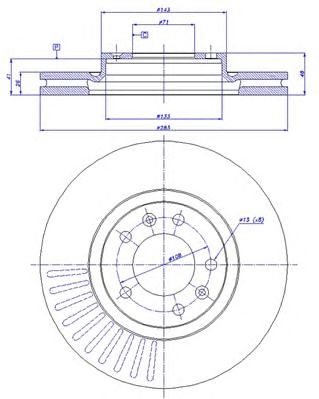 Disc frana