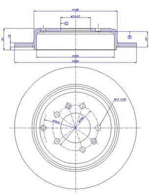 Disc frana