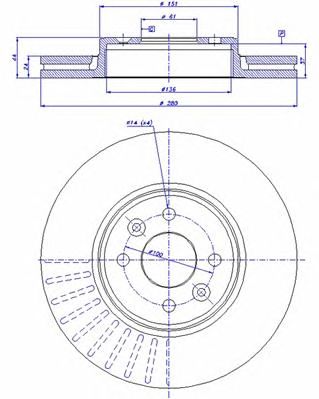 Disc frana