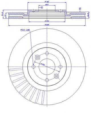 Disc frana