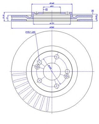 Disc frana