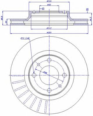 Disc frana