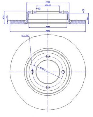 Disc frana