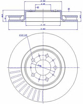 Disc frana