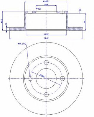 Disc frana