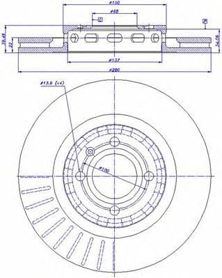 Disc frana