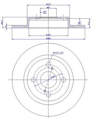 Disc frana