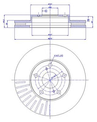 Disc frana