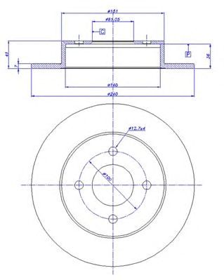 Disc frana