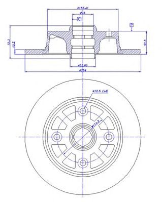 Disc frana