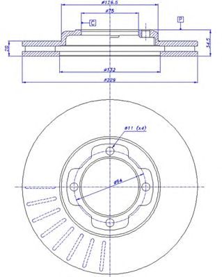 Disc frana