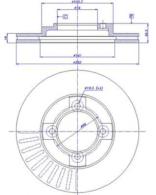 Disc frana