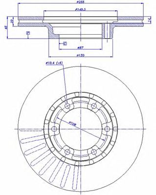 Disc frana