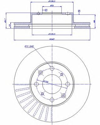 Disc frana