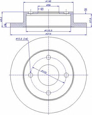 Disc frana